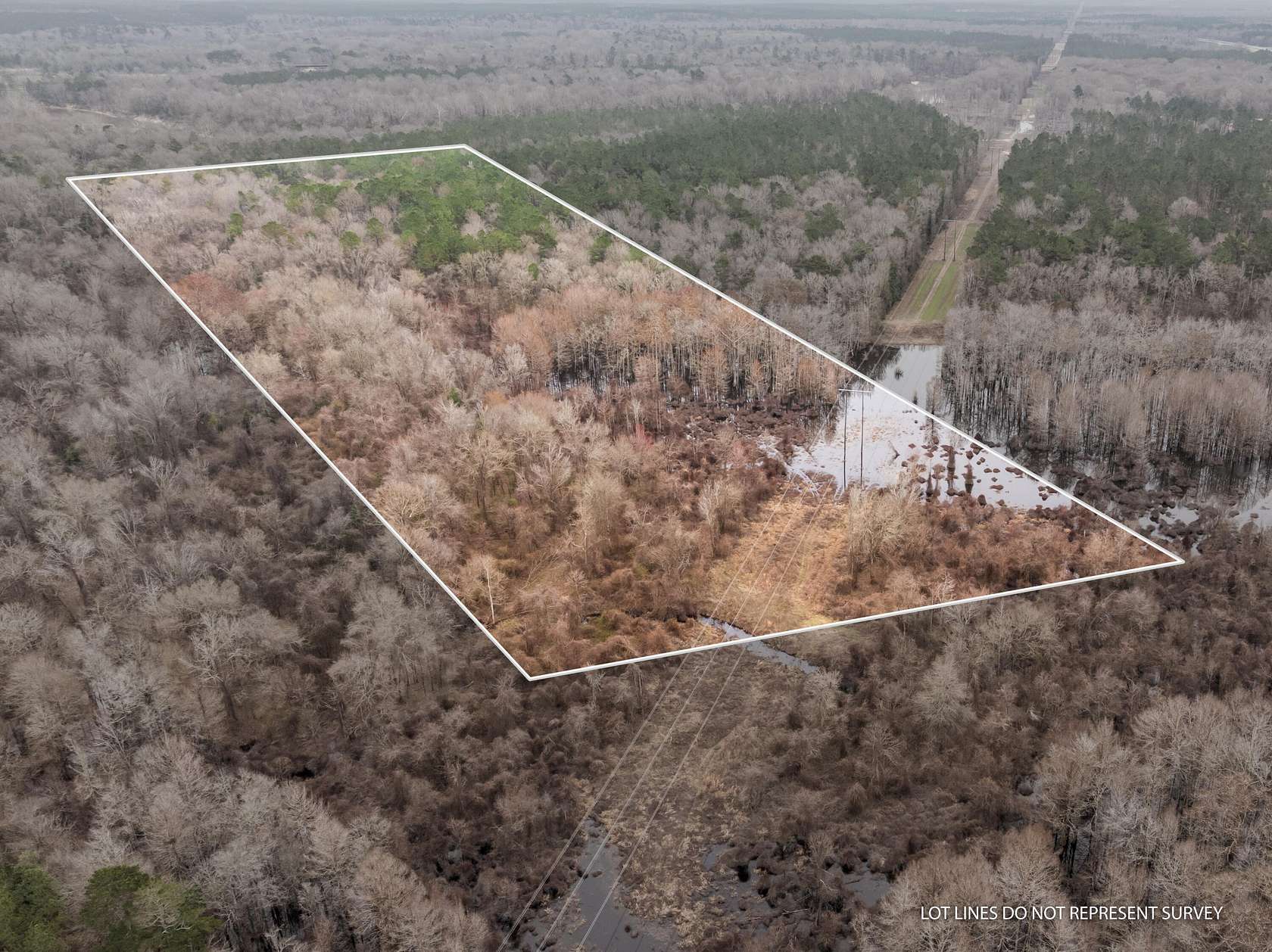 40 Acres of Recreational & Residential Land for Sale in McLain, Mississippi