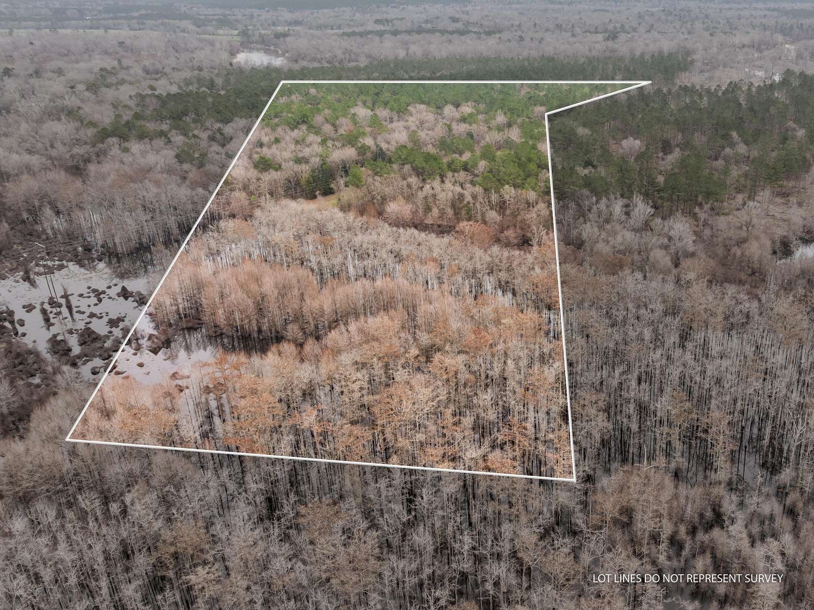 53 Acres of Recreational & Residential Land for Sale in McLain, Mississippi