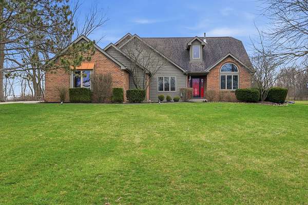 4.34 Acres of Land with Home for Sale in Plain City, Ohio