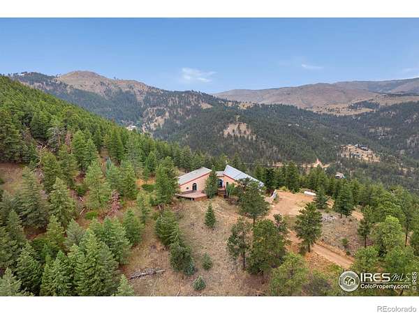 33.5 Acres of Recreational Land with Home for Sale in Boulder, Colorado