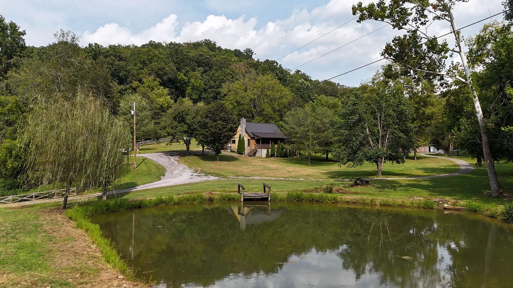 48 Acres of Land with Home for Auction in Woodbury, Tennessee