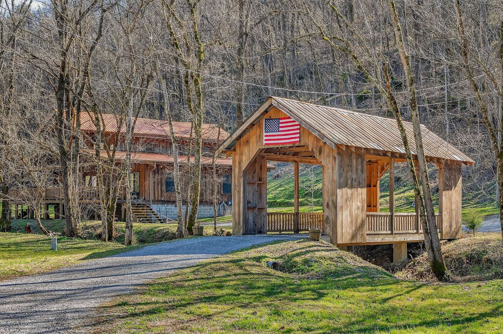 54.6 Acres of Land with Home for Sale in Liberty, Tennessee