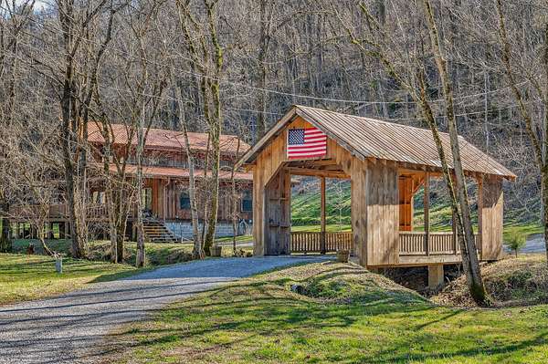 54.6 Acres of Land with Home for Sale in Liberty, Tennessee