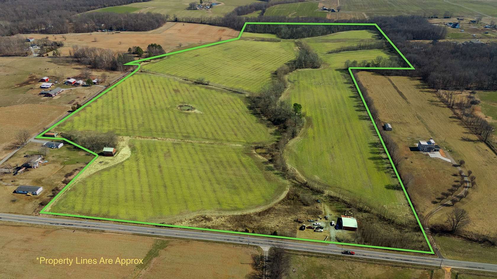 100 Acres of Agricultural Land for Sale in Adams, Tennessee