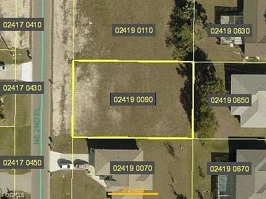 0.23 Acres of Residential Land for Sale in Cape Coral, Florida
