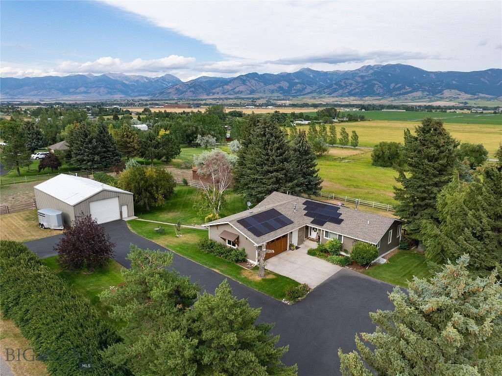 4.8 Acres of Residential Land with Home for Sale in Bozeman, Montana