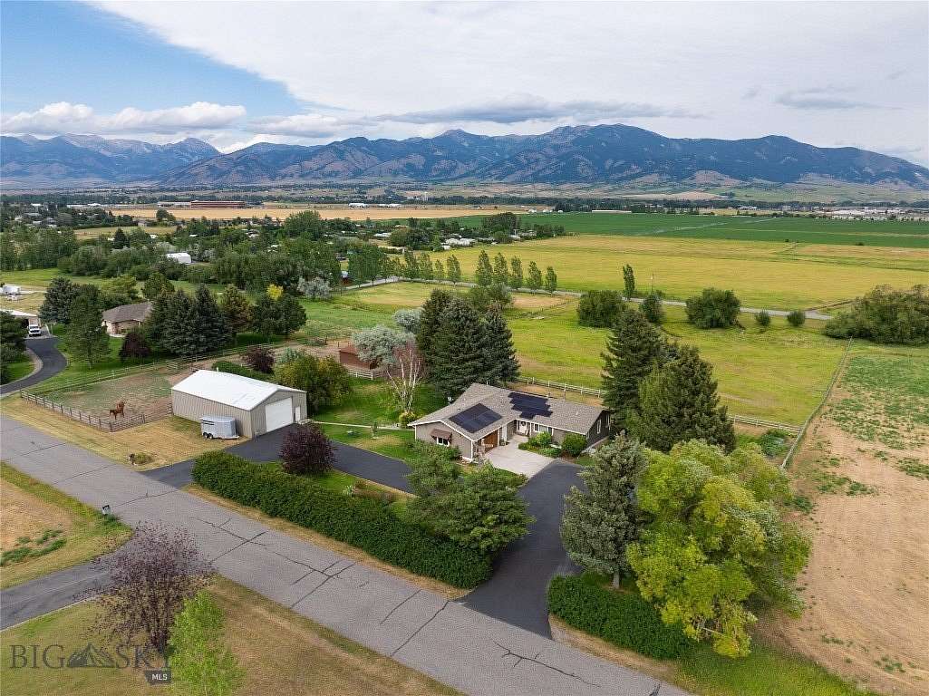 4.8 Acres of Land with Home for Sale in Bozeman, Montana