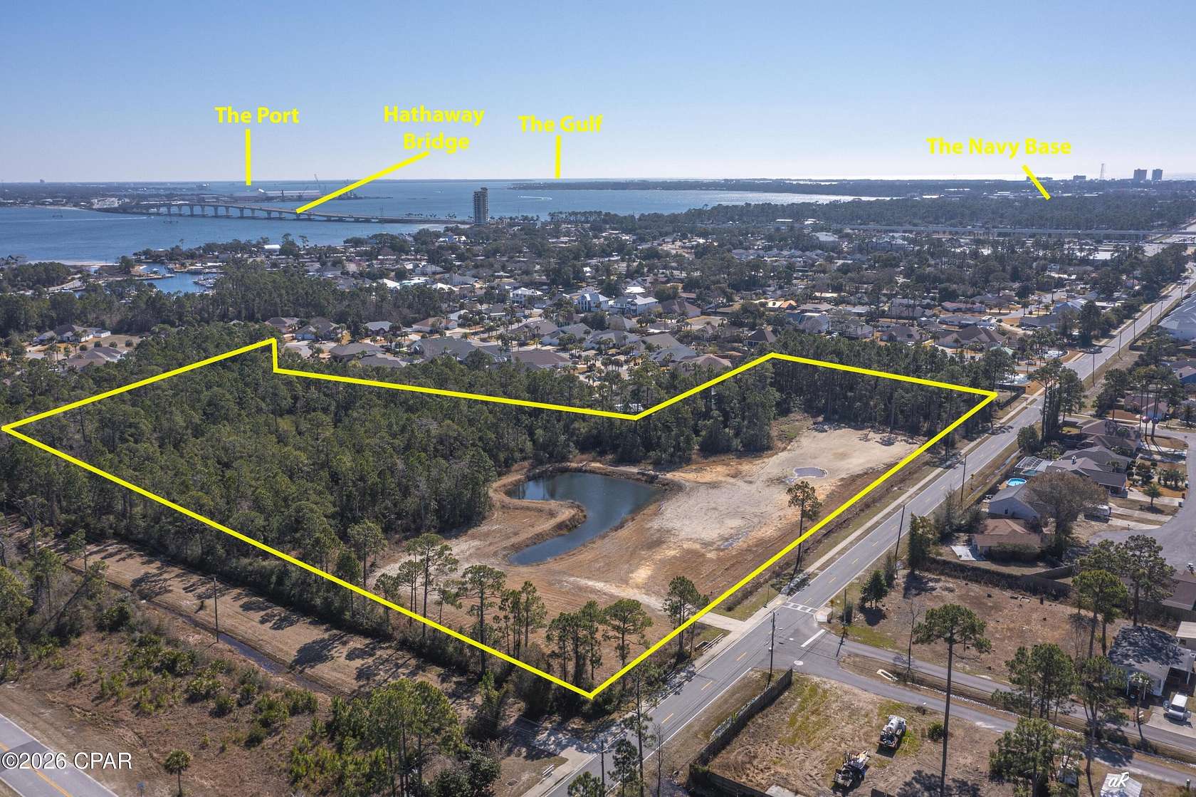 10.9 Acres of Land for Sale in Panama City Beach, Florida
