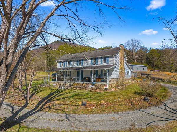 28.7 Acres of Land with Home for Sale in Rogersville, Tennessee