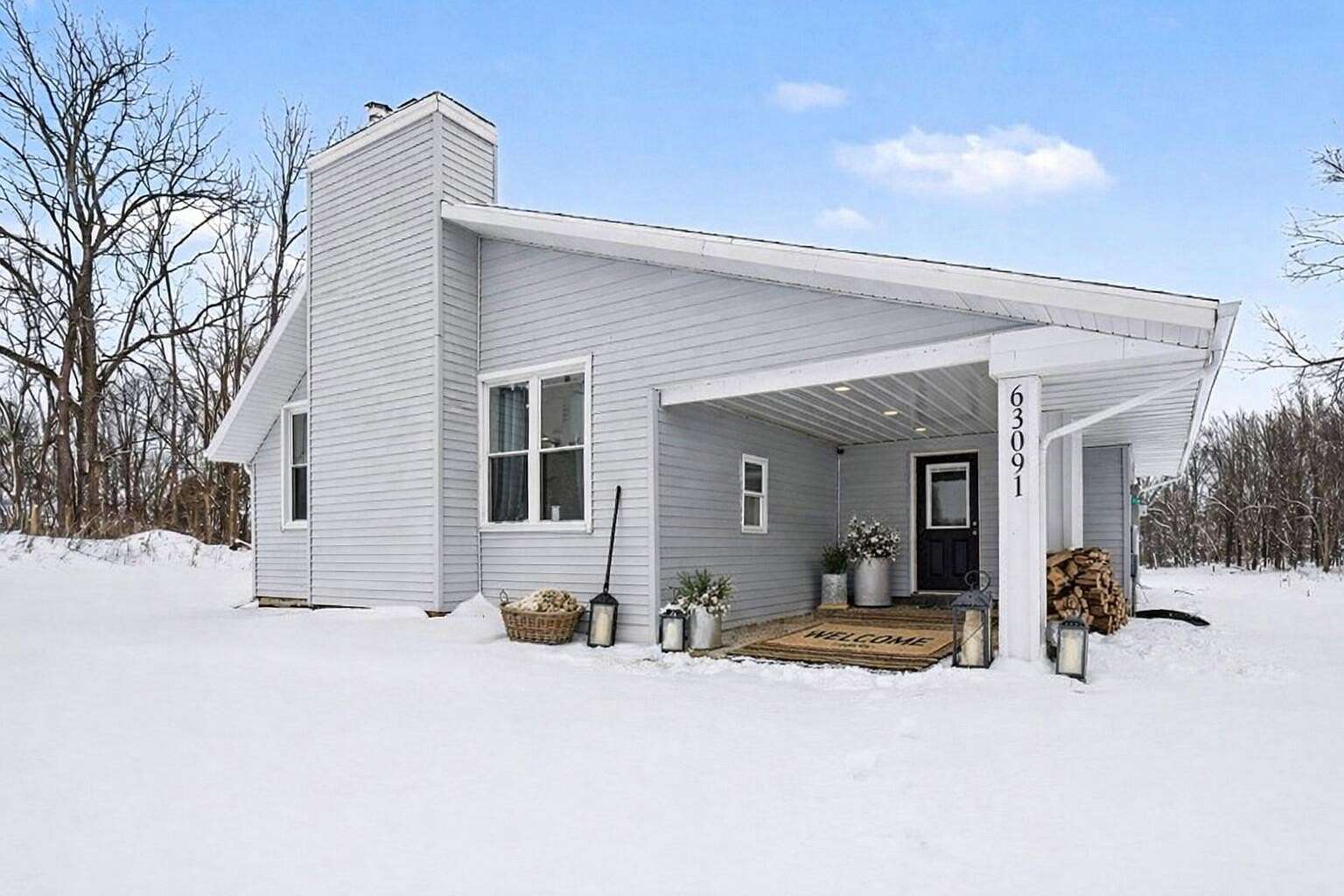 22.6 Acres of Recreational Land with Home for Sale in Cassopolis, Michigan