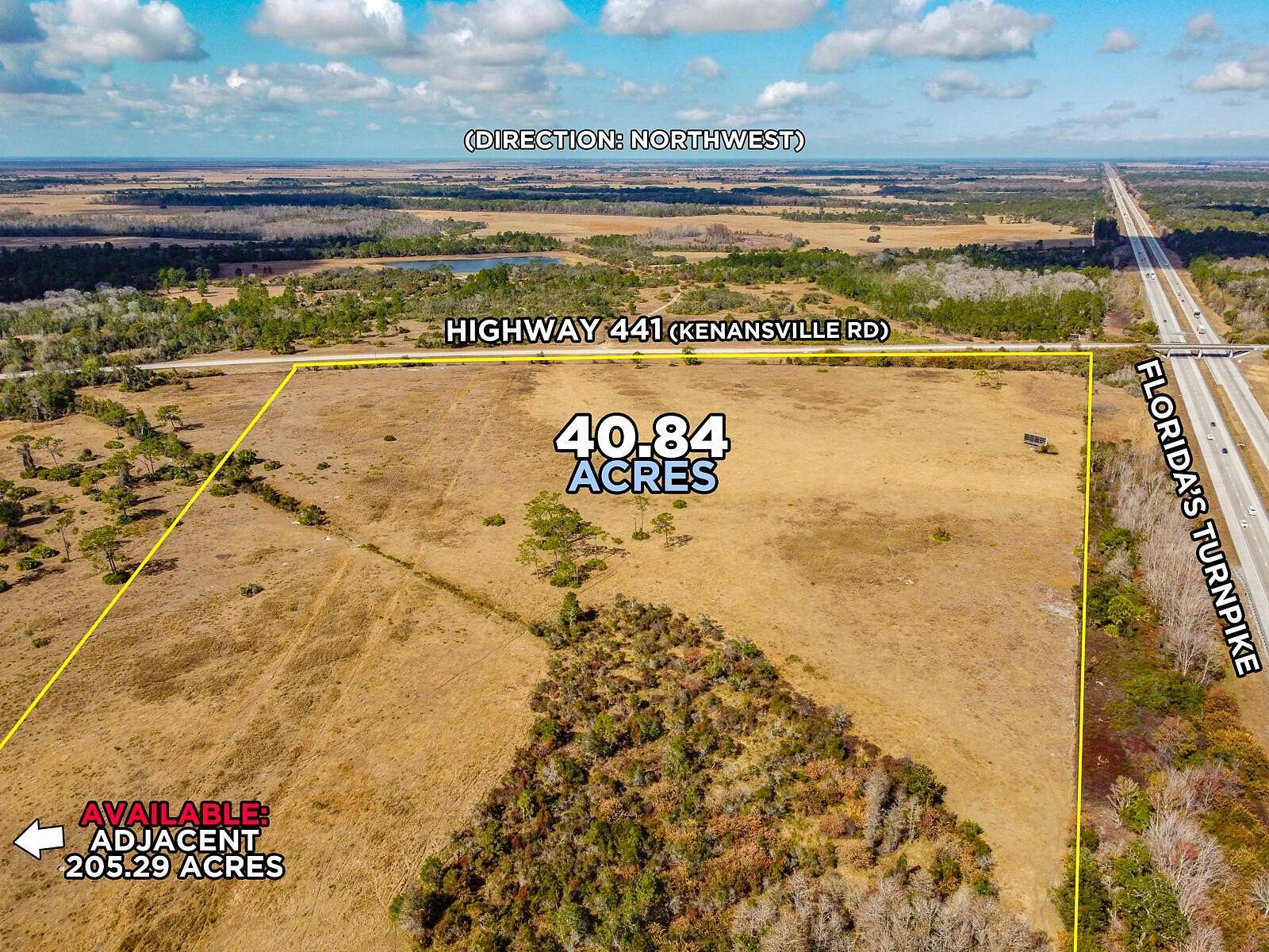 40.8 Acres of Mixed-Use Land for Sale in Okeechobee, Florida