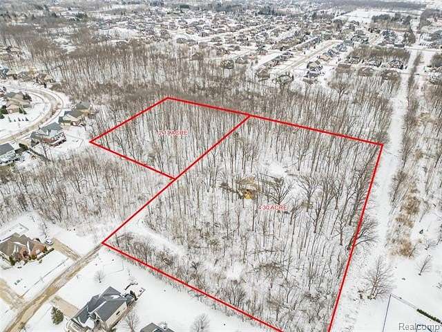 4.3 Acres of Residential Land for Sale in Lyon Township, Michigan