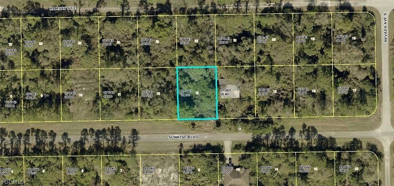0.27 Acres of Residential Land for Sale in Lehigh Acres, Florida