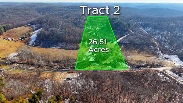 27 Acres of Recreational Land for Sale in McArthur, Ohio
