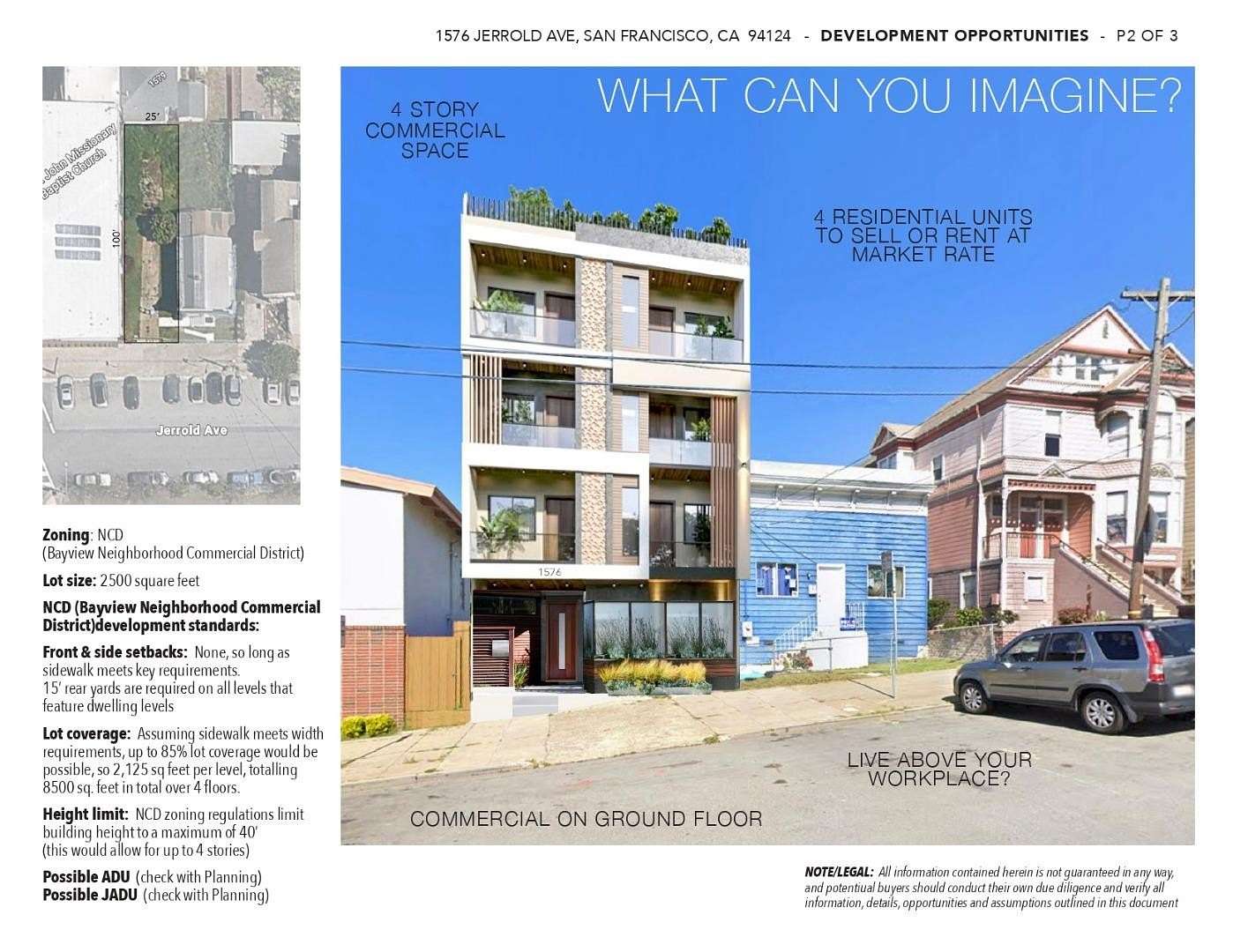 0.06 Acres of Residential Land for Sale in San Francisco, California