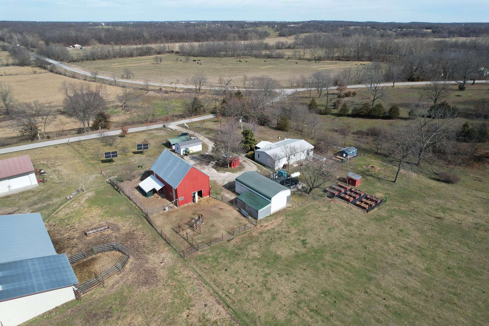 4.5 Acres of Residential Land with Home for Sale in Mount Vernon, Missouri