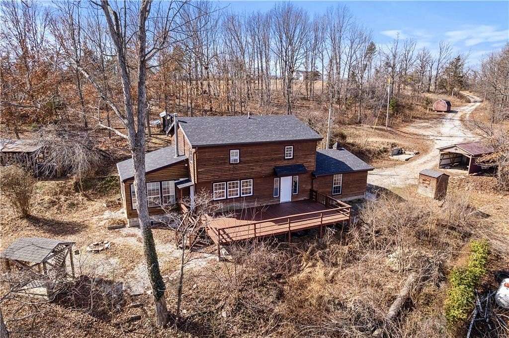 9.1 Acres of Land with Home for Sale in Hindsville, Arkansas