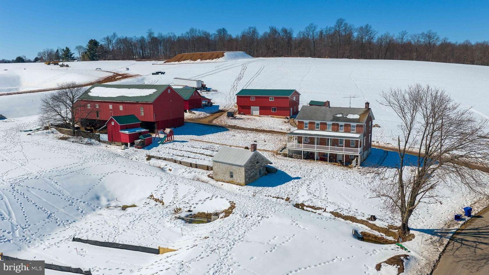 20.5 Acres of Agricultural Land with Home for Sale in New Freedom, Pennsylvania