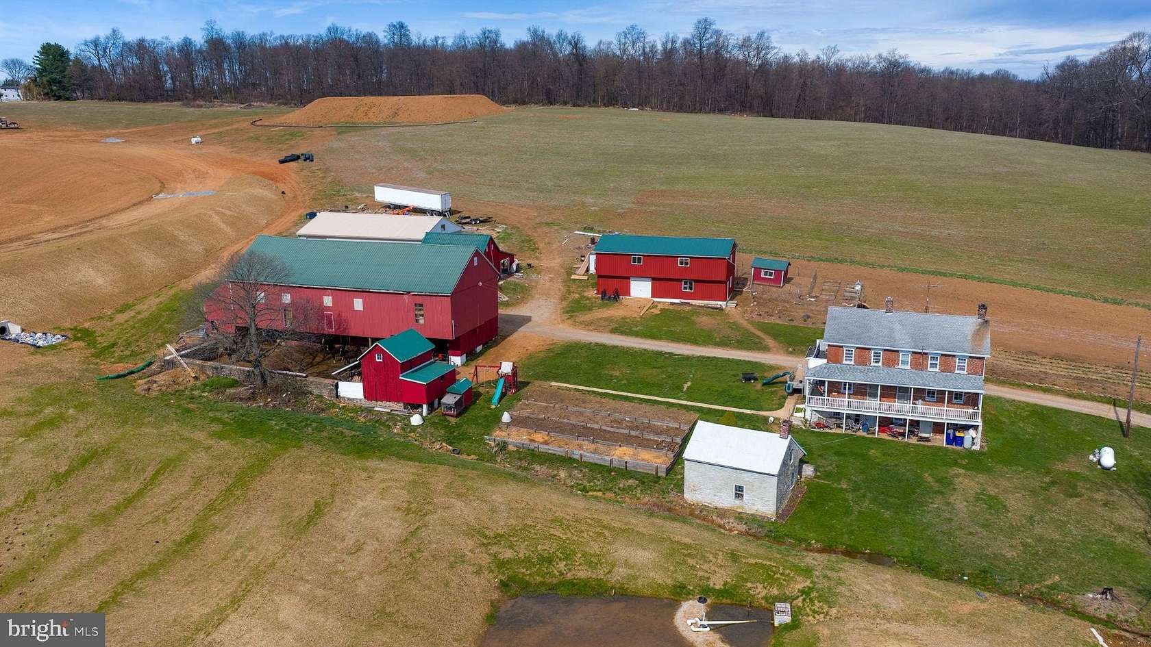 20.5 Acres of Agricultural Land with Home for Sale in New Freedom, Pennsylvania