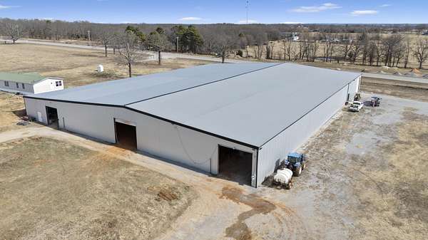 17.2 Acres of Land with Home for Sale in Colcord, Oklahoma