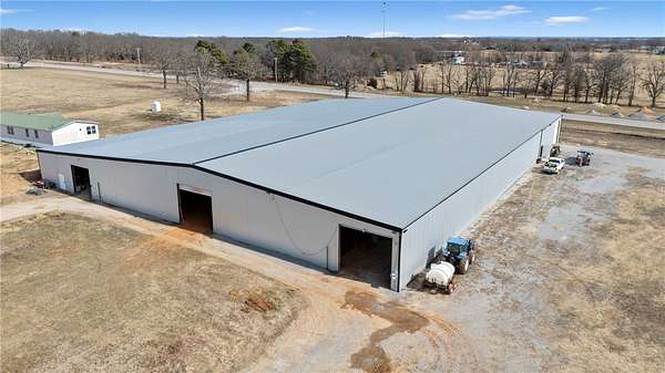 17.2 Acres of Land with Home for Sale in Colcord, Oklahoma