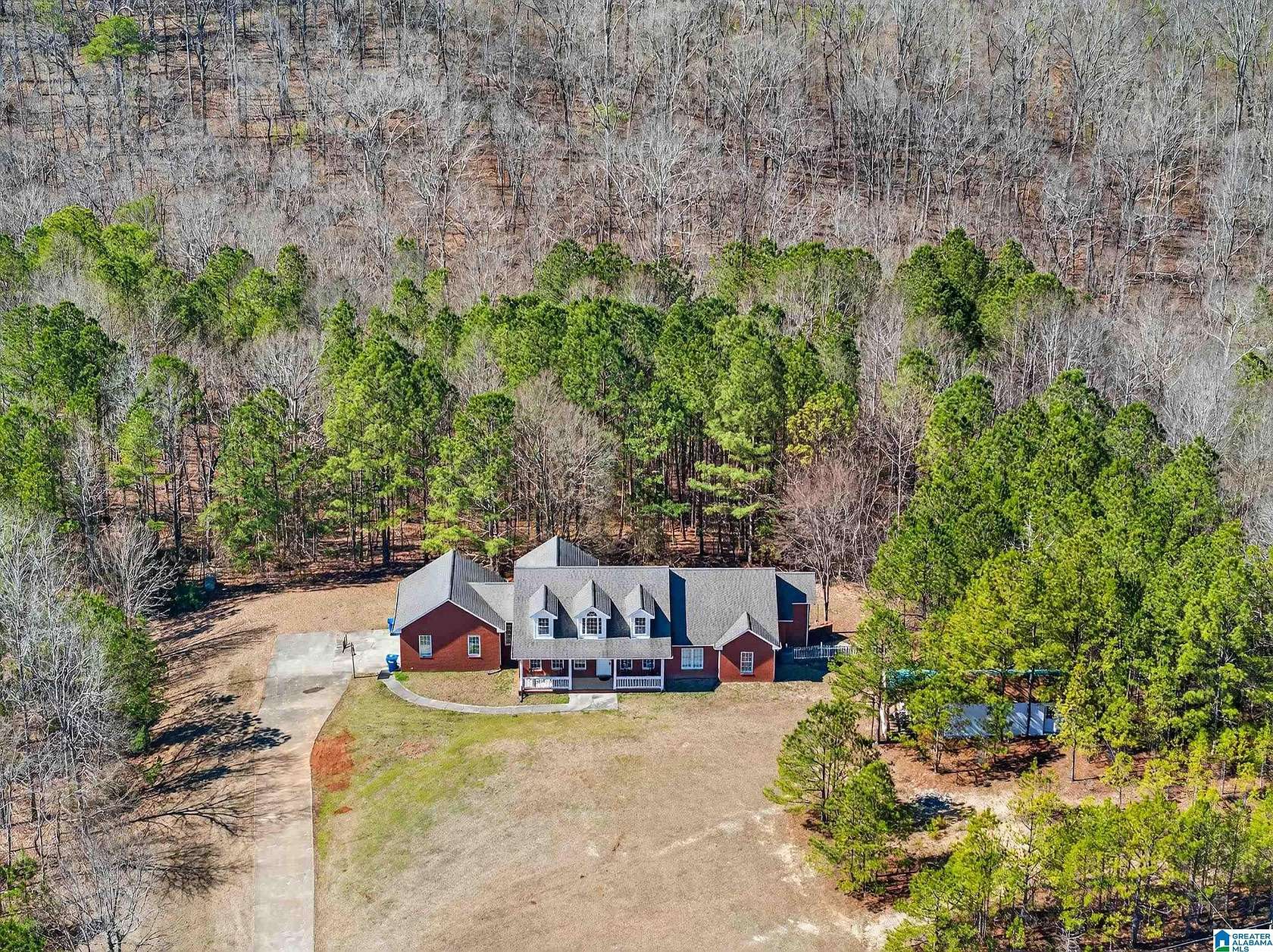 12.7 Acres of Land with Home for Sale in Wellington, Alabama