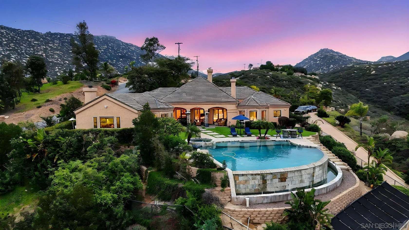 2.86 Acres of Land with Home for Sale in Poway, California