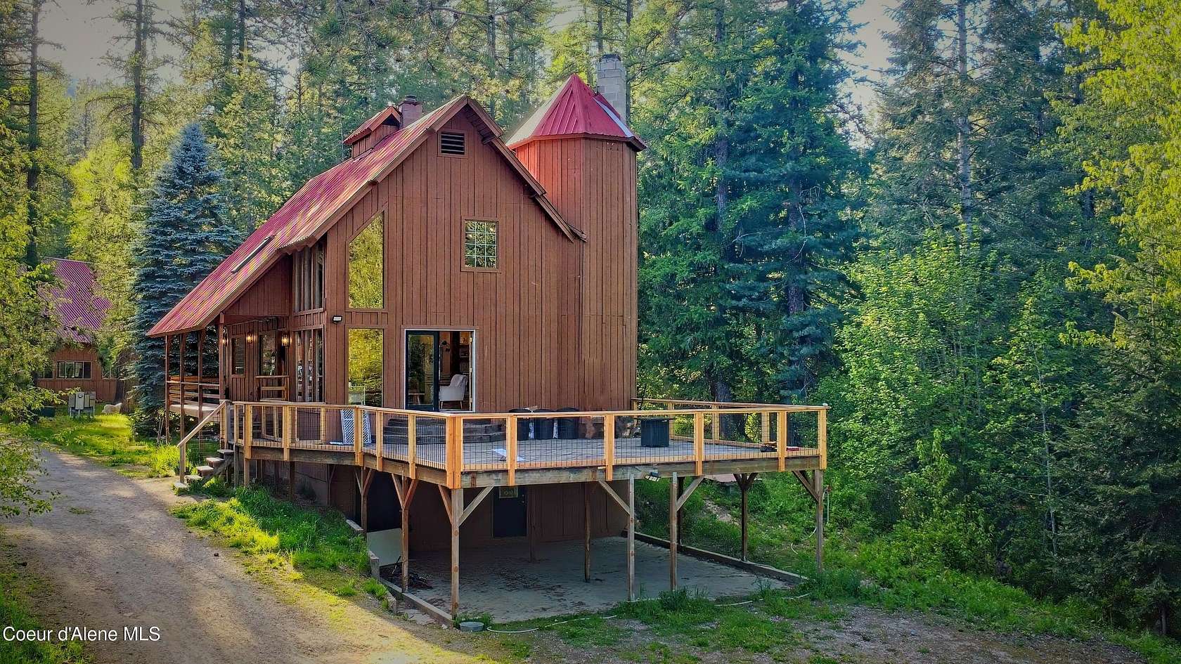 10.8 Acres of Land with Home for Sale in Sandpoint, Idaho
