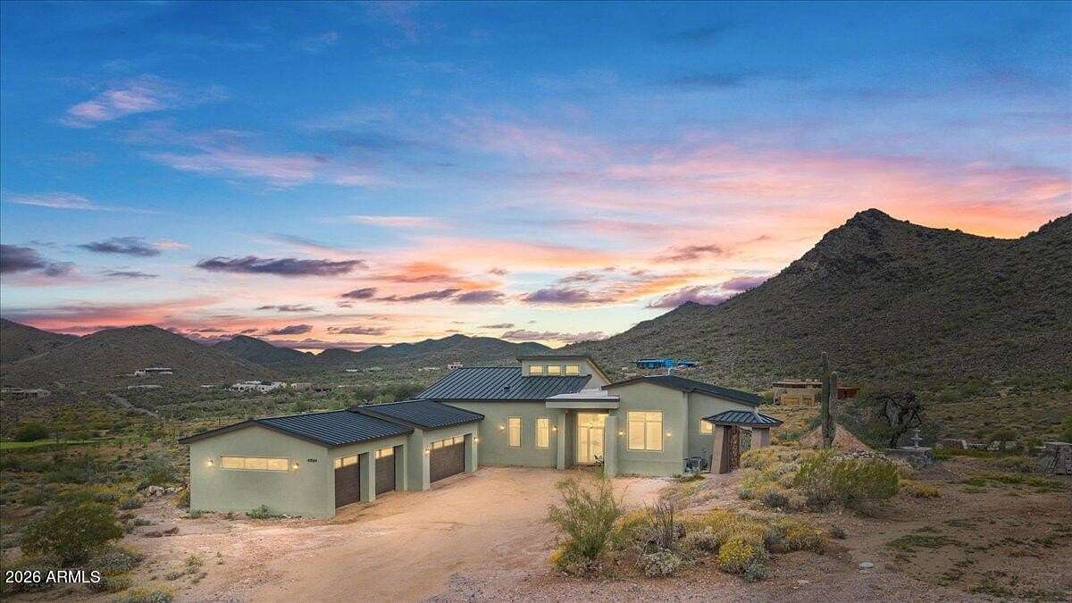 5 Acres of Residential Land with Home for Sale in Cave Creek, Arizona