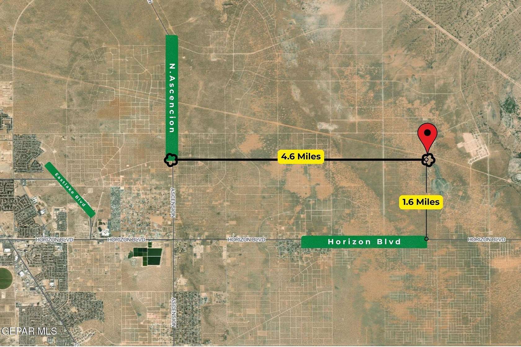 0.69 Acres of Land for Sale in Horizon City, Texas