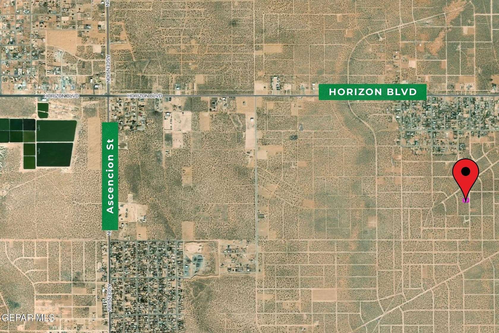 0.5 Acres of Residential Land for Sale in Horizon City, Texas