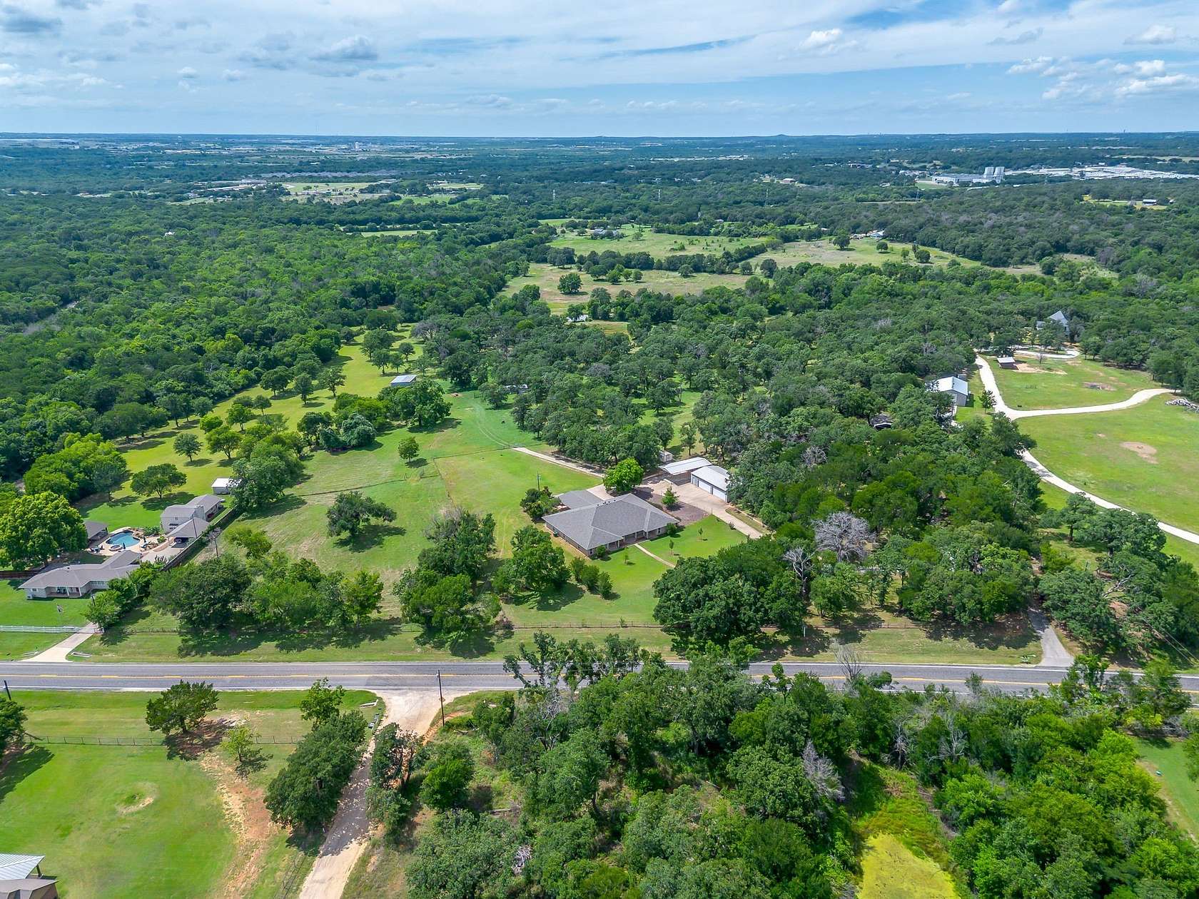 26 Acres of Land with Home for Sale in Cleburne, Texas