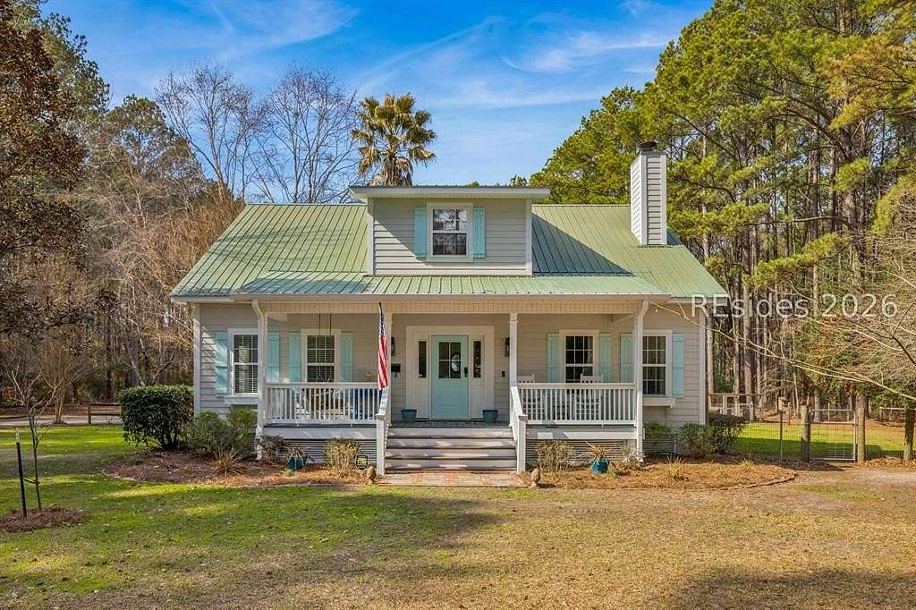 5.13 Acres of Land with Home for Sale in Ridgeland, South Carolina