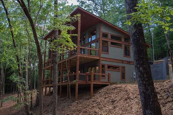 2.45 Acres of Land with Home for Sale in Blue Ridge, Georgia