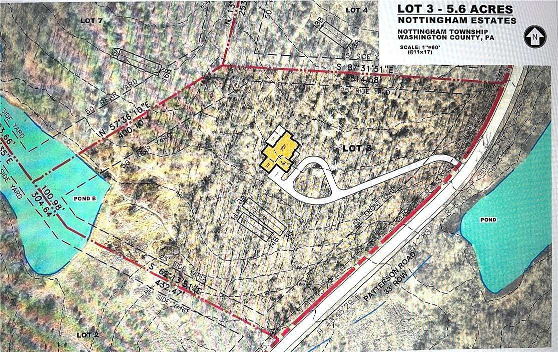 5.63 Acres of Residential Land for Sale in Nottingham Township, Pennsylvania