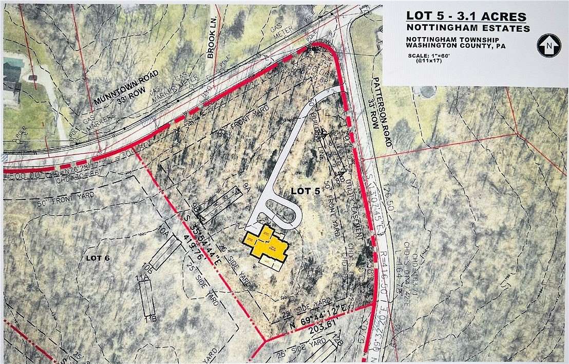 3.15 Acres of Residential Land for Sale in Nottingham Township, Pennsylvania