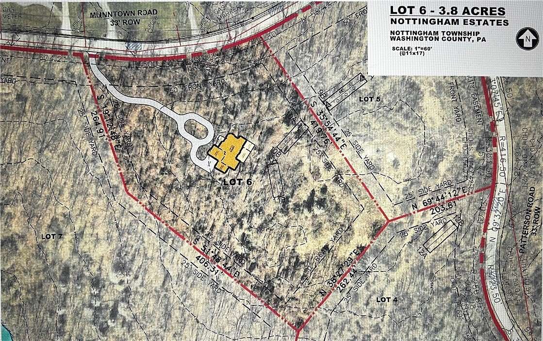 3.83 Acres of Residential Land for Sale in Nottingham Township, Pennsylvania