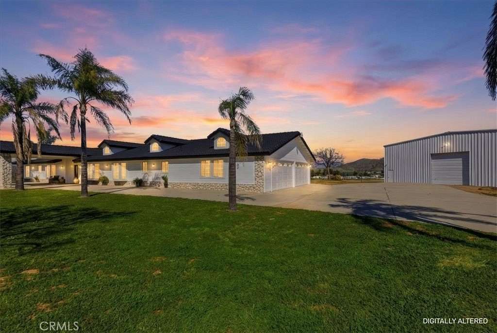 9.2 Acres of Land with Home for Sale in Menifee, California