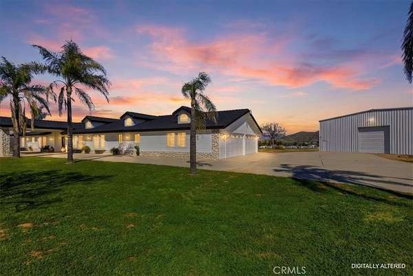 9.2 Acres of Residential Land with Home for Sale in Menifee, California