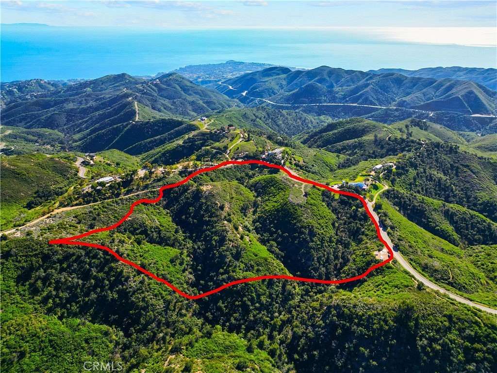 24.4 Acres of Land for Sale in Malibu, California