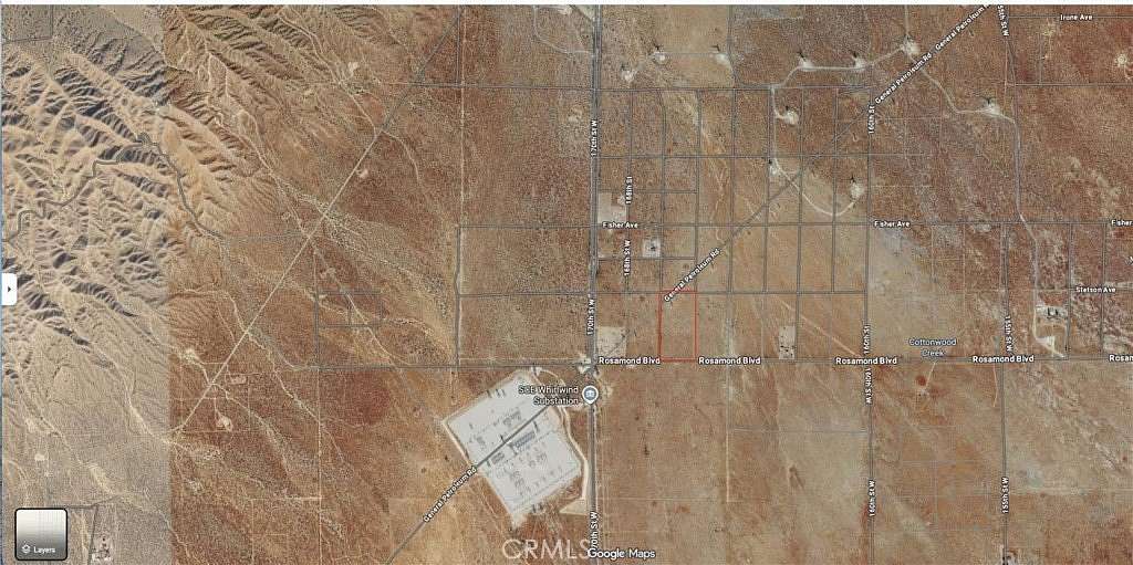 19.6 Acres of Land for Sale in Rosamond, California
