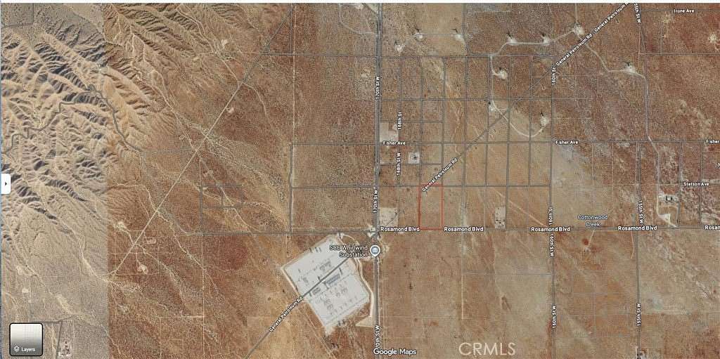 19.6 Acres of Land for Sale in Rosamond, California