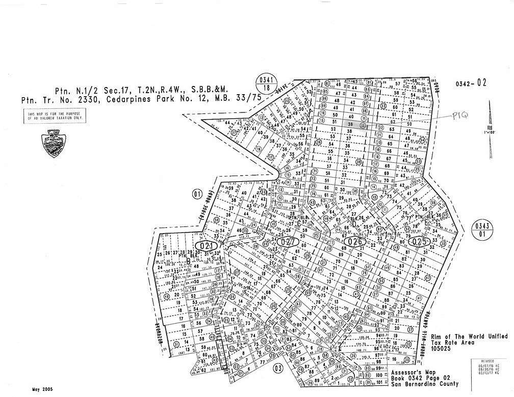 0.09 Acres of Land for Sale in Running Springs, California