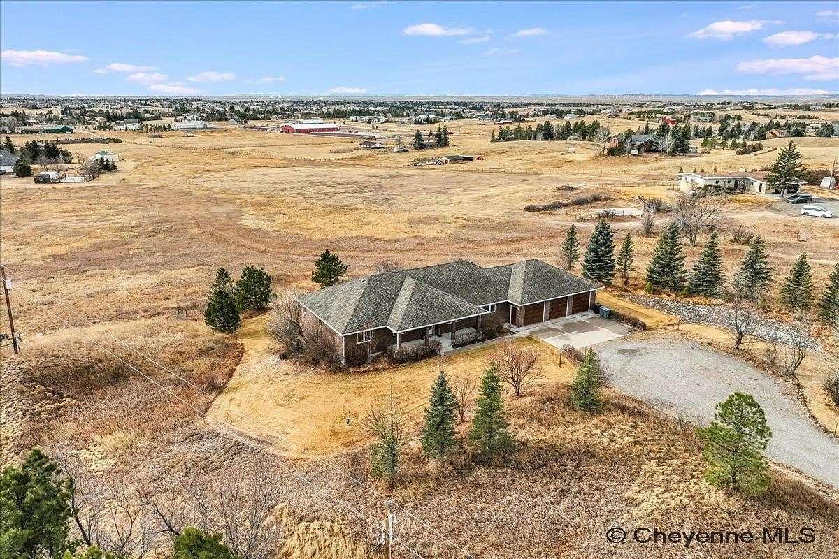 4.87 Acres of Land with Home for Sale in Cheyenne, Wyoming