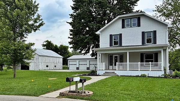 5 Acres of Land with Home for Sale in Moores Hill, Indiana