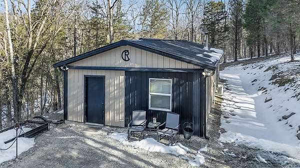 14.8 Acres of Recreational Land with Home for Sale in Dillsboro, Indiana