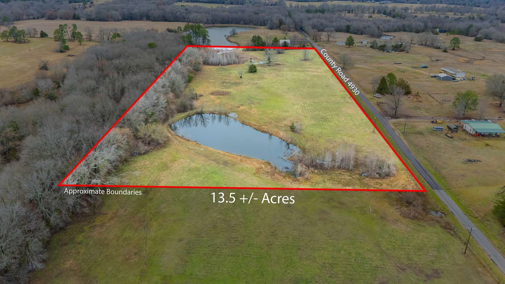 13.2 Acres of Land for Sale in Quitman, Texas