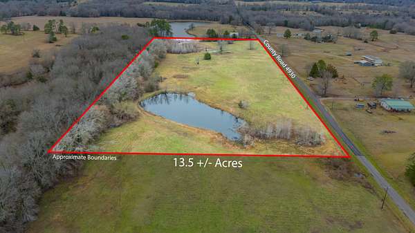 13.2 Acres of Land for Sale in Quitman, Texas
