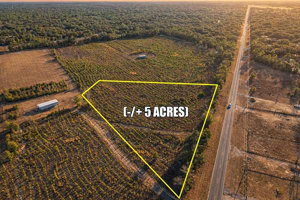 5 Acres of Land for Sale in Bronson, Florida