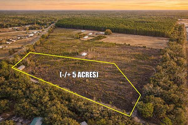 5 Acres of Land with Home for Sale in Bronson, Florida